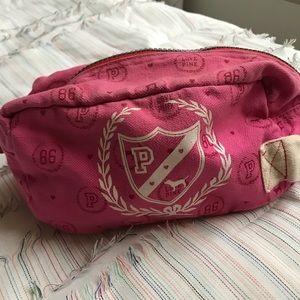 PINK makeup bag